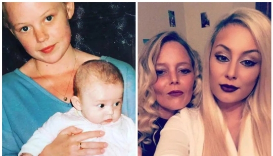 Young, naughty: a 38-year-old grandmother from Ireland is mistaken for her daughter's older sister