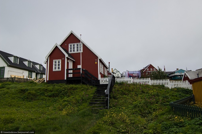 Zona residencial de Nuuk. Cómo vive la gente en Groenlandia Zona residencial de Nuuk. Cómo vive la gente en Groenlandia