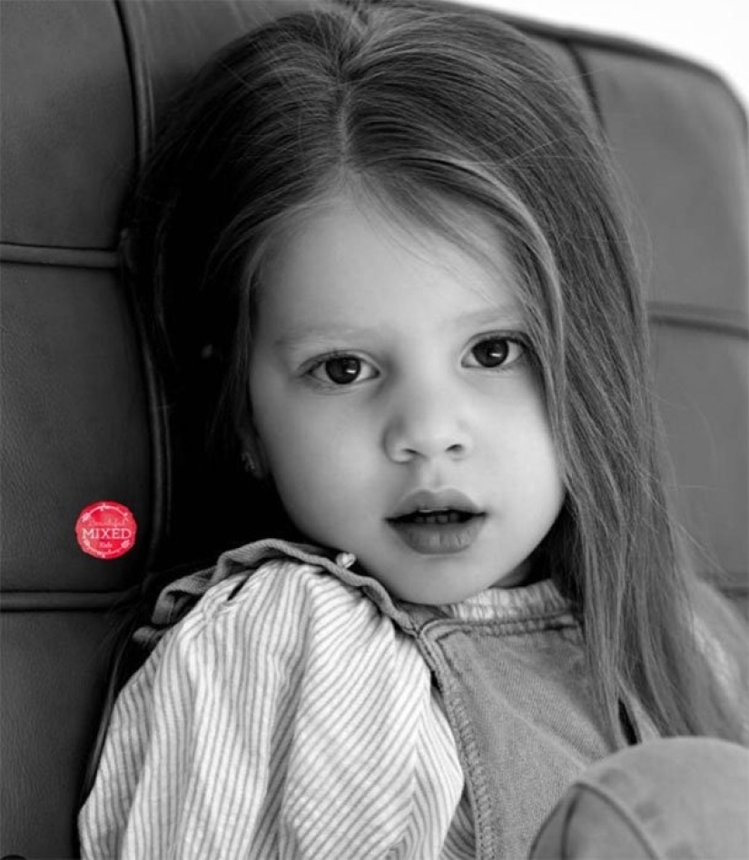 10 children of unique beauty - and all because of an unusual combination of genes 10 children of unique beauty - and all because of an unusual combination of genes