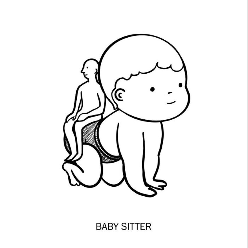 10 Funny Doodles By Nadia Tolstoy That Might Change The Way You Look At Some Words