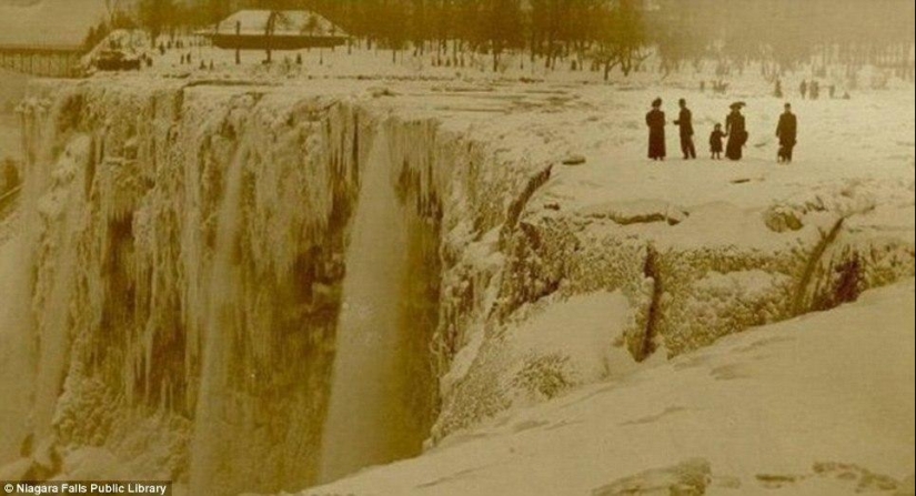 10 impresionantes fotos de las Cataratas del Niágara congeladas