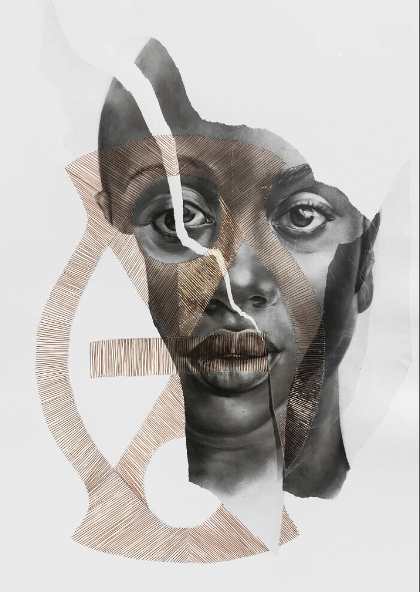 10 impresionantes retratos reconstruidos con intrincadas costuras de hilo de cobre por Mariana San Martín 10 impresionantes retratos reconstruidos con intrincadas costuras de hilo de cobre por Mariana San Martín