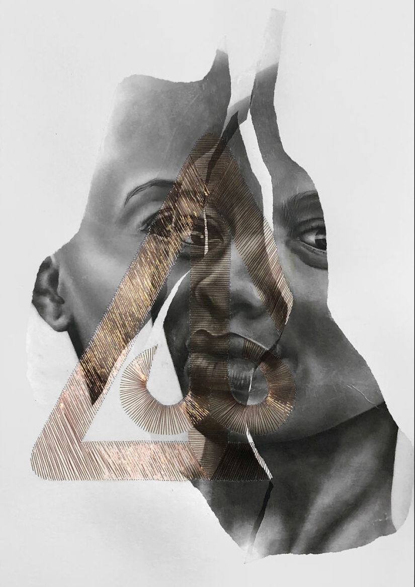 10 impresionantes retratos reconstruidos con intrincadas costuras de hilo de cobre por Mariana San Martín 10 impresionantes retratos reconstruidos con intrincadas costuras de hilo de cobre por Mariana San Martín