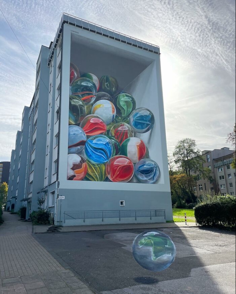 10 murales con efecto 3D que invitan a la reflexión pintados por este artista holandés