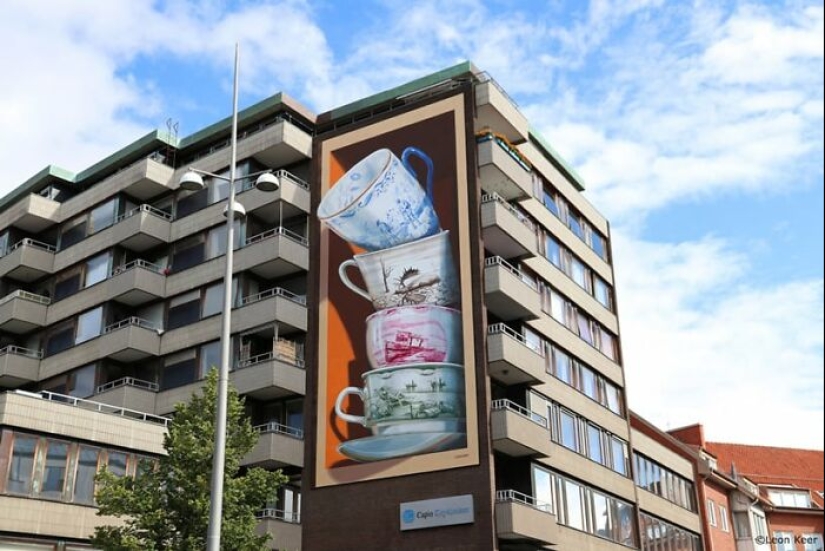 10 murales con efecto 3D que invitan a la reflexión pintados por este artista holandés