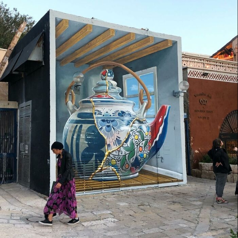 10 murales con efecto 3D que invitan a la reflexión pintados por este artista holandés