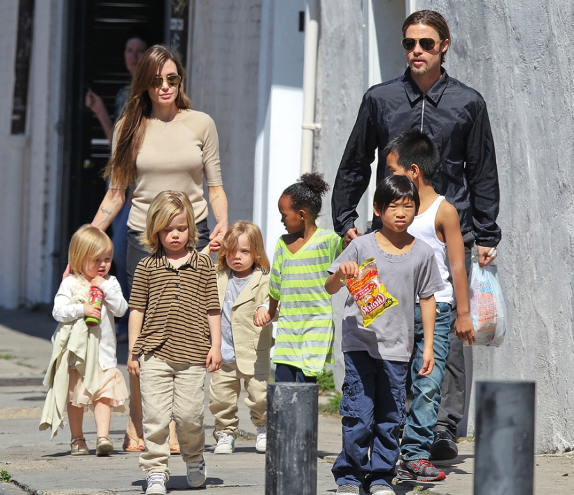 10 parenting tips from Angelina Jolie and Brad Pitt
