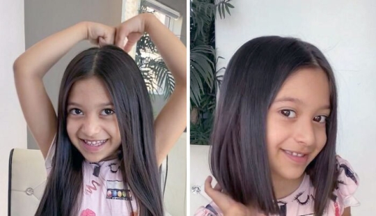 10 People Before And After Cutting Off Their Long Hair To Donate It (Part2)