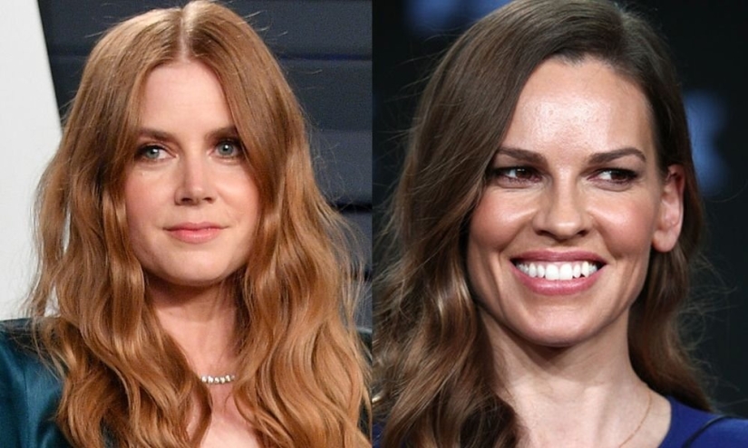 10 photos of stellar peers, but one is an old woman, and the second is young