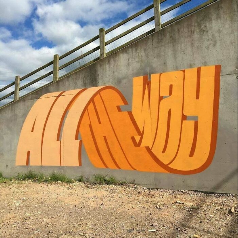 10 piezas de graffiti creativo que la gente encontró y compartió en Internet 10 piezas de graffiti creativo que la gente encontró y compartió en Internet