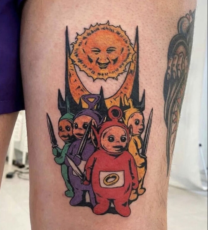 10 tatuajes en los que la gente parece no haber pensado