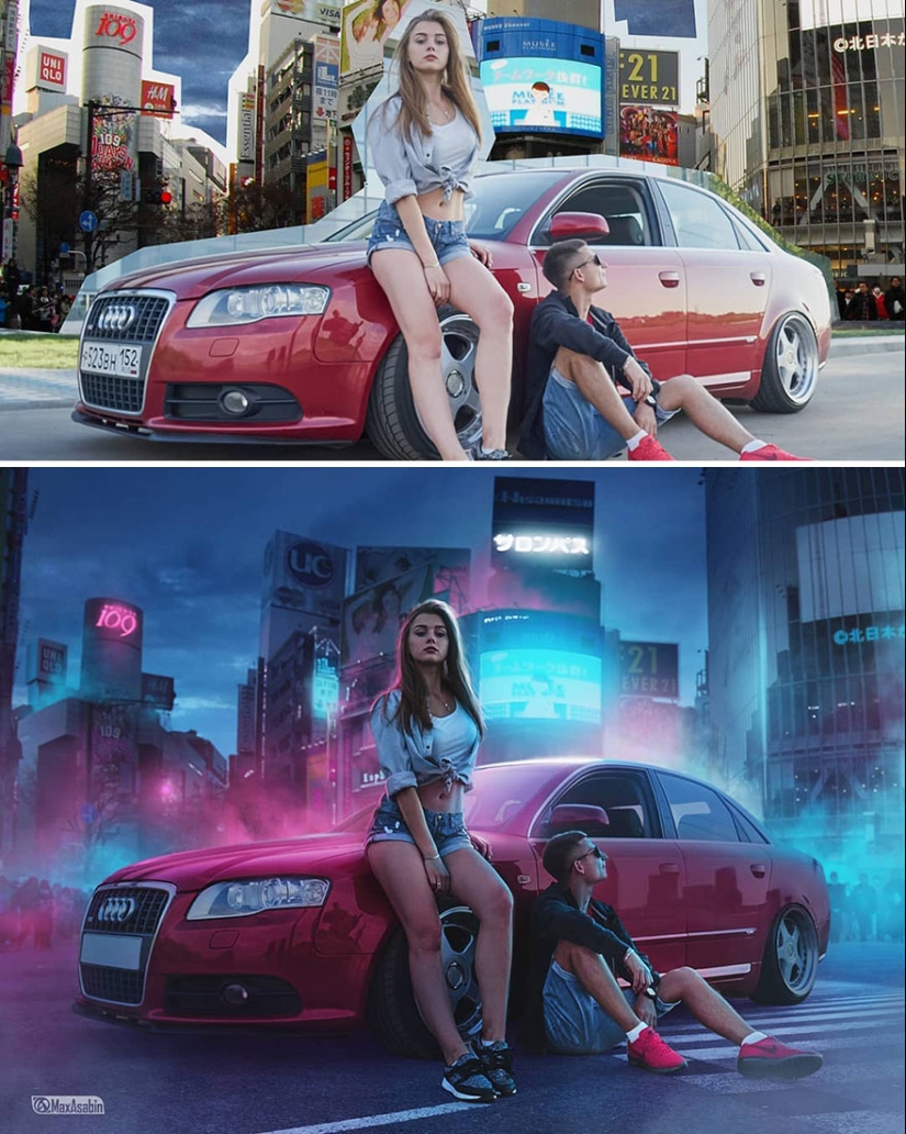 10 Times Max Asabin Photoshopped Different Shots With Unique Perspectives