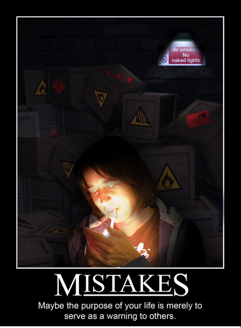 10 ‘Worst’ Demotivational Posters That Entered A Challenge Created By “Design Crowd” 10 ‘Worst’ Demotivational Posters That Entered A Challenge Created By “Design Crowd”
