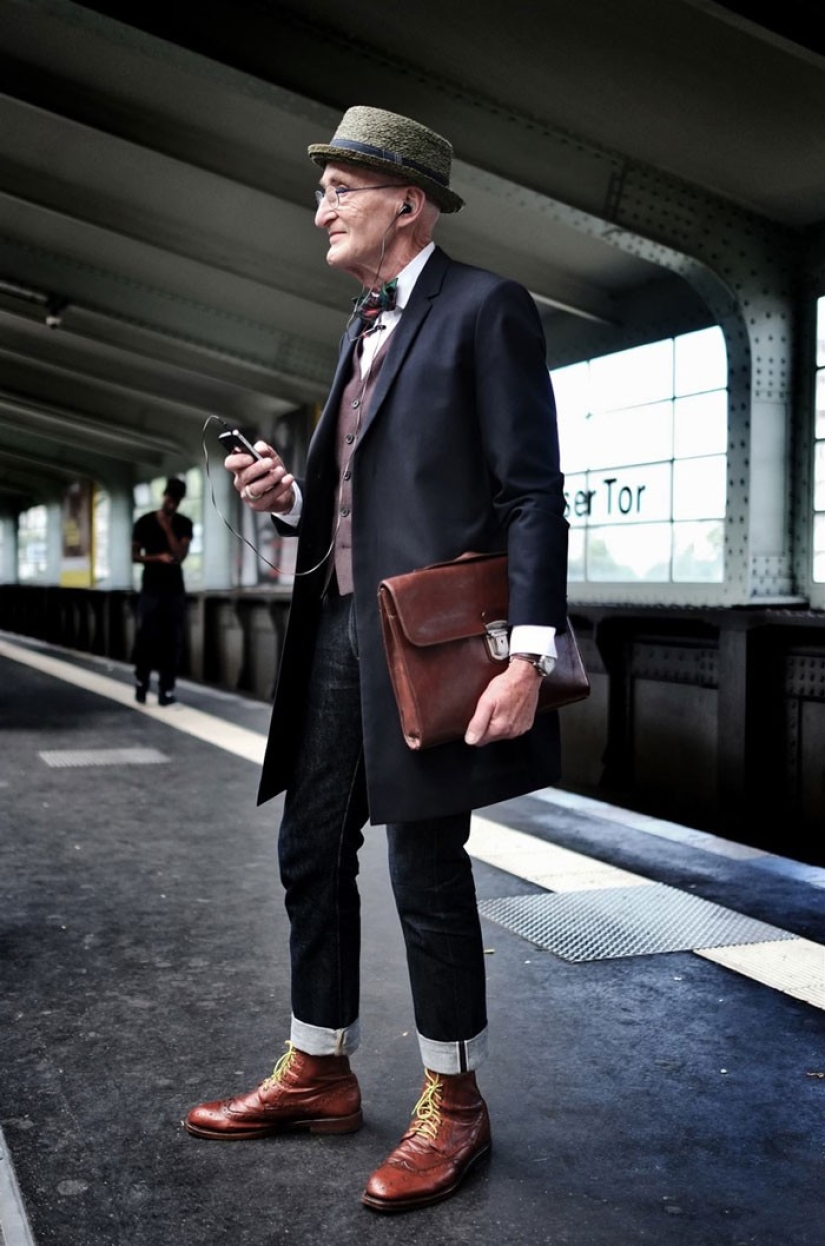 104-year-old grandfather is more fashionable than you, but actually younger than they say on the Internet