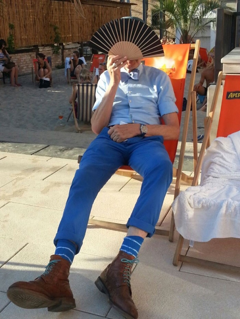 104-year-old grandfather is more fashionable than you, but actually younger than they say on the Internet