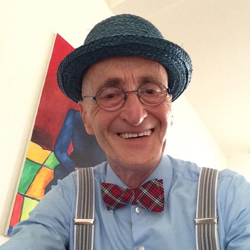 104-year-old grandfather is more fashionable than you, but actually younger than they say on the Internet