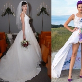11 brides who gave a second life to their wedding dresses 11 brides who gave a second life to their wedding dresses