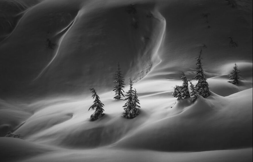 11 fotografías de paisajes invernales serenos y relajantes capturadas por Stanley Aryanto