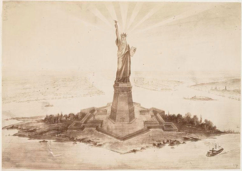 11 imágenes raras de la construcción de la Estatua de la Libertad 11 imágenes raras de la construcción de la Estatua de la Libertad