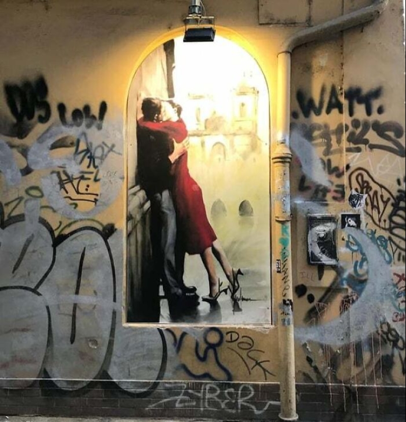 11 Pieces Of Creative Graffiti That People Found And Shared On The Internet (Part2) 11 Pieces Of Creative Graffiti That People Found And Shared On The Internet (Part2)