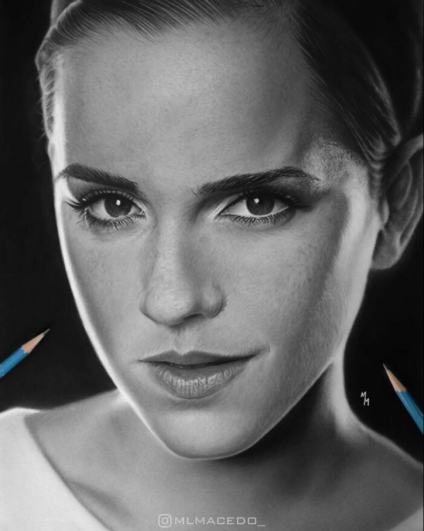 11 retratos increíblemente realistas de celebridades por Matheus Macedo