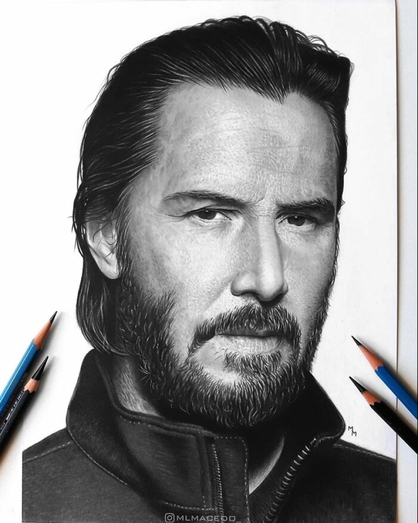 11 retratos increíblemente realistas de celebridades por Matheus Macedo