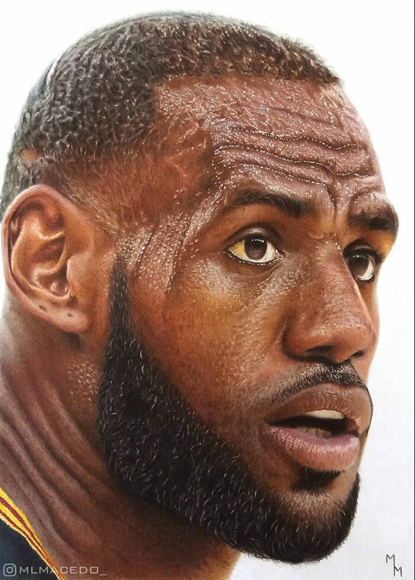 11 retratos increíblemente realistas de celebridades por Matheus Macedo