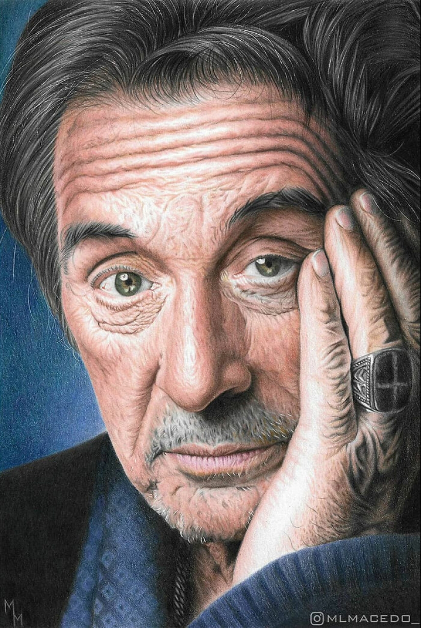 11 retratos increíblemente realistas de celebridades por Matheus Macedo