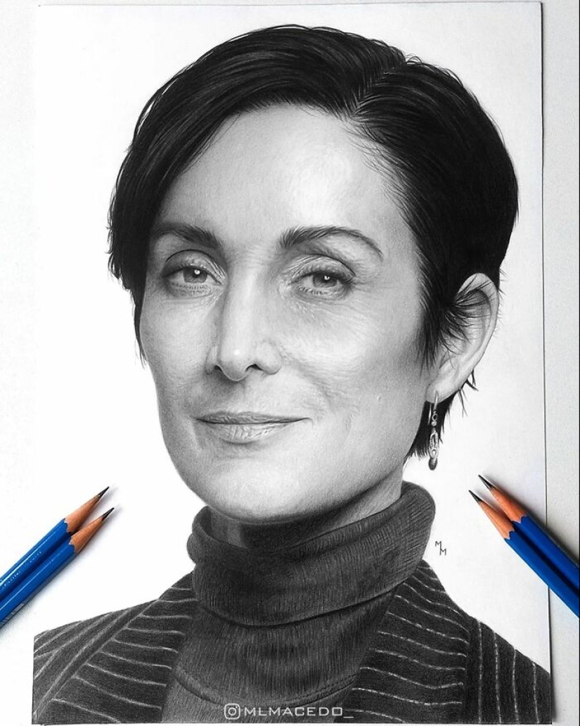 11 retratos increíblemente realistas de celebridades por Matheus Macedo