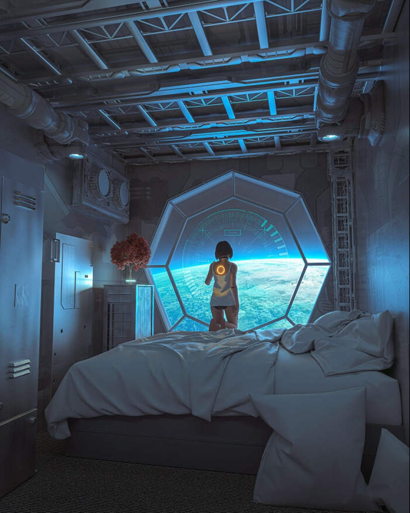 12 Artworks Of How People Imagine The Future, As Shared In This Online Community 12 Artworks Of How People Imagine The Future, As Shared In This Online Community
