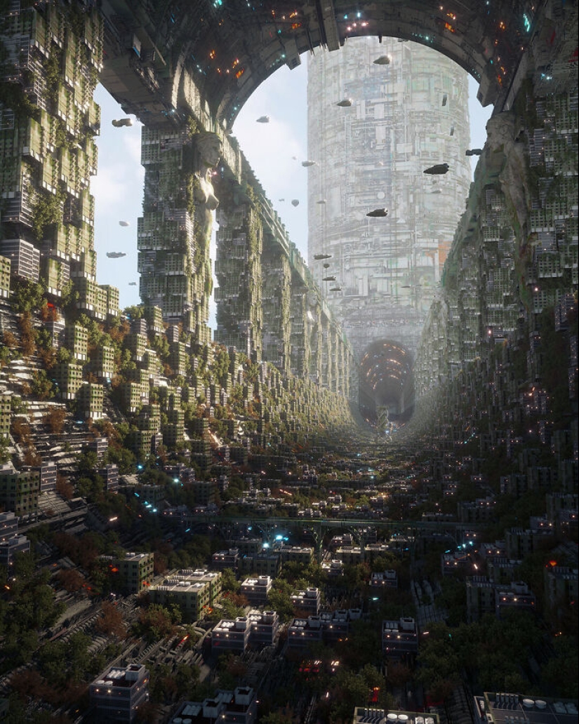 12 Artworks Of How People Imagine The Future, As Shared In This Online Community 12 Artworks Of How People Imagine The Future, As Shared In This Online Community