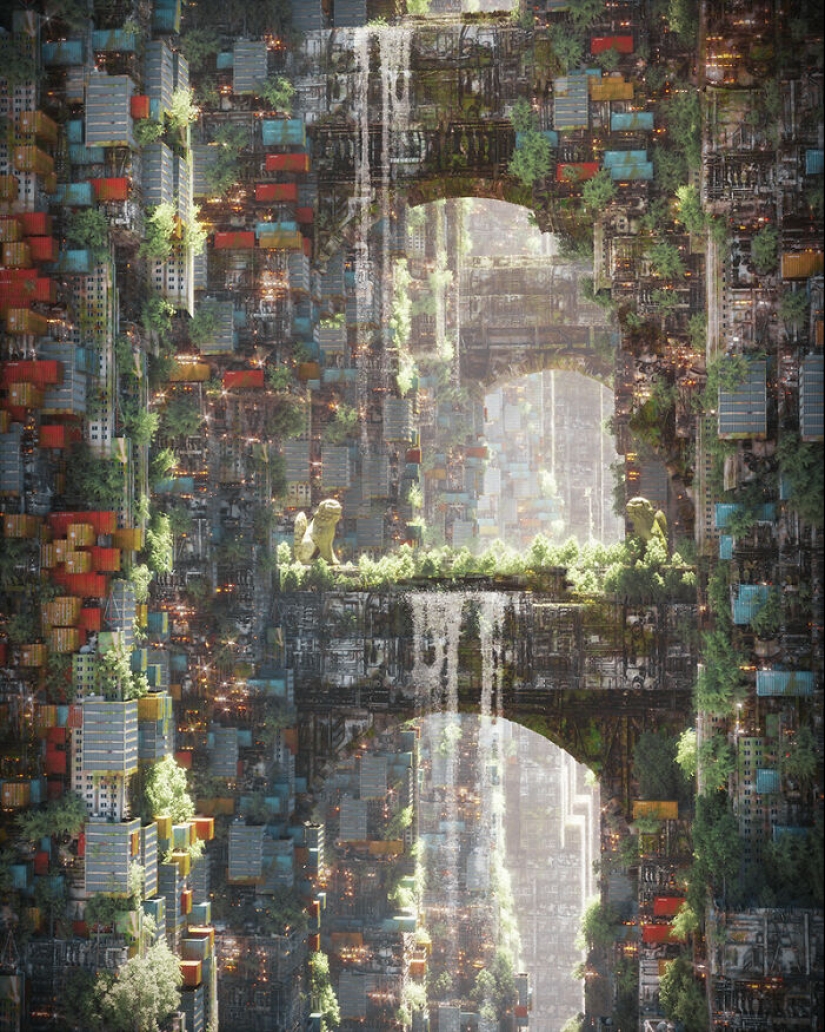 12 Artworks Of How People Imagine The Future, As Shared In This Online Community 12 Artworks Of How People Imagine The Future, As Shared In This Online Community