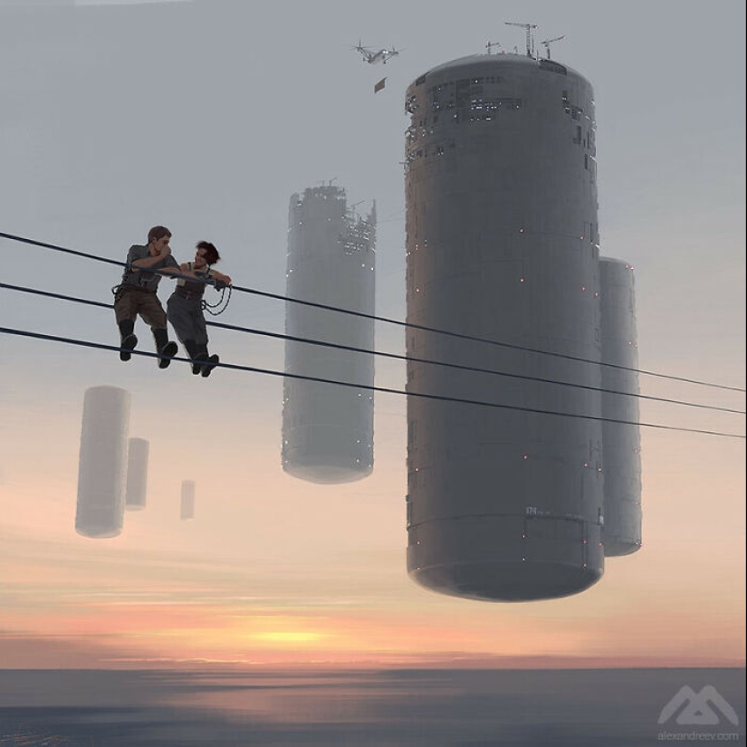 12 Artworks Of How People Imagine The Future, As Shared In This Online Community 12 Artworks Of How People Imagine The Future, As Shared In This Online Community