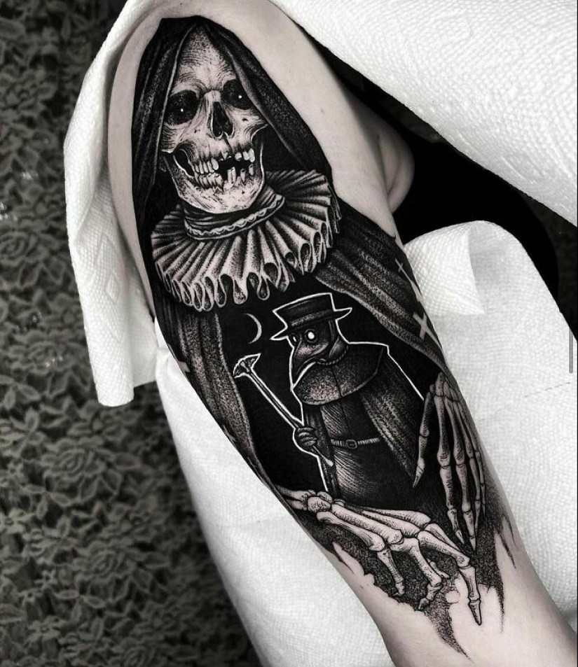 12 Gothic Tattoos To Get Some Bright Ideas From (Part2) 12 Gothic Tattoos To Get Some Bright Ideas From (Part2)