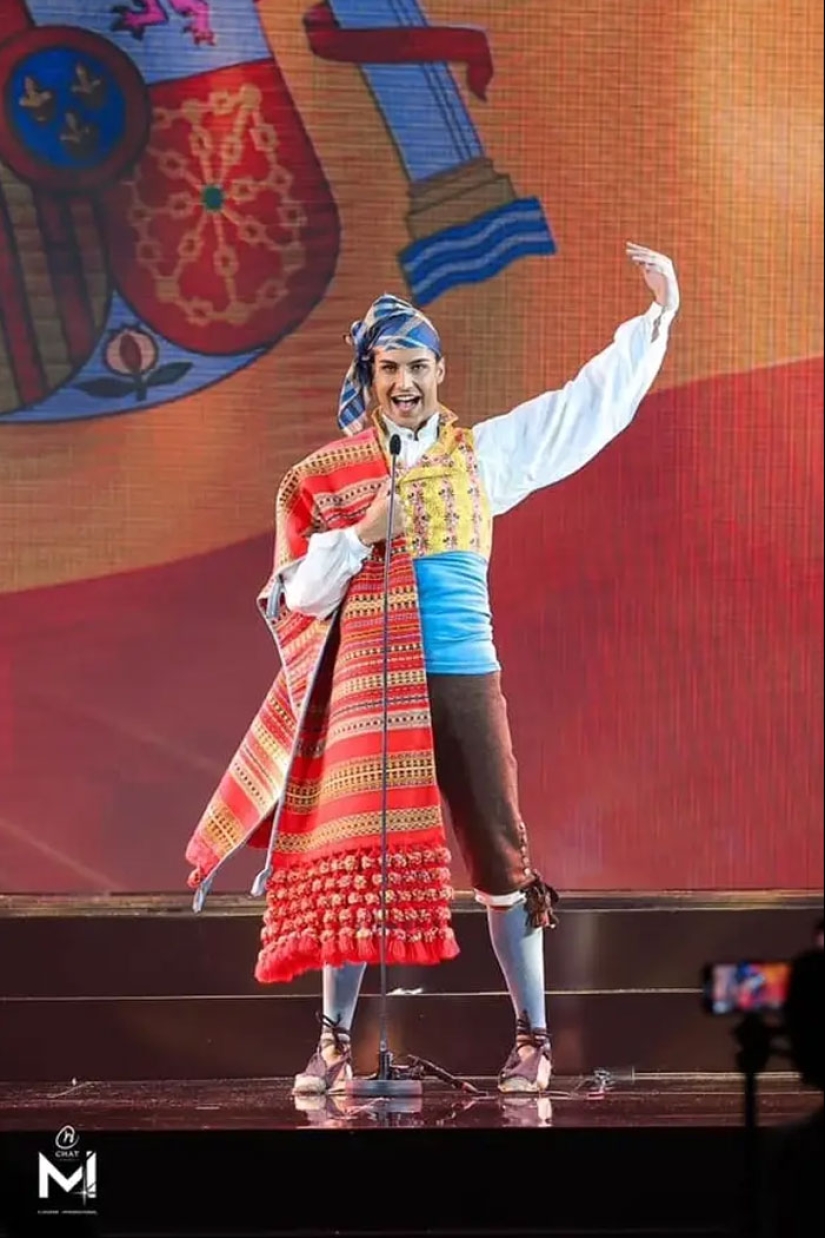 12 impresionantes trajes nacionales de Mister International 2023 (Parte 2)