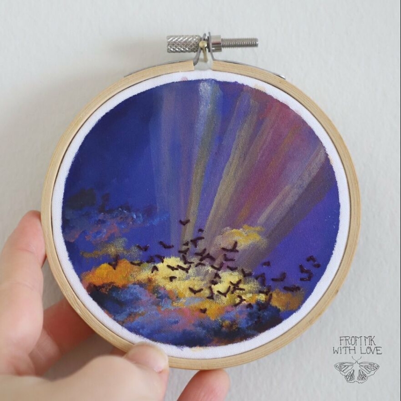 12 Mi sueño de convertirme en un artista a tiempo completo se hizo realidad, y aquí están mis obras de arte bordadas que creé 12 Mi sueño de convertirme en un artista a tiempo completo se hizo realidad, y aquí están mis obras de arte bordadas que creé