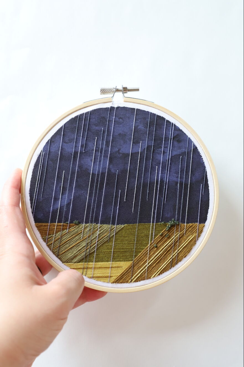 12 Mi sueño de convertirme en un artista a tiempo completo se hizo realidad, y aquí están mis obras de arte bordadas que creé 12 Mi sueño de convertirme en un artista a tiempo completo se hizo realidad, y aquí están mis obras de arte bordadas que creé