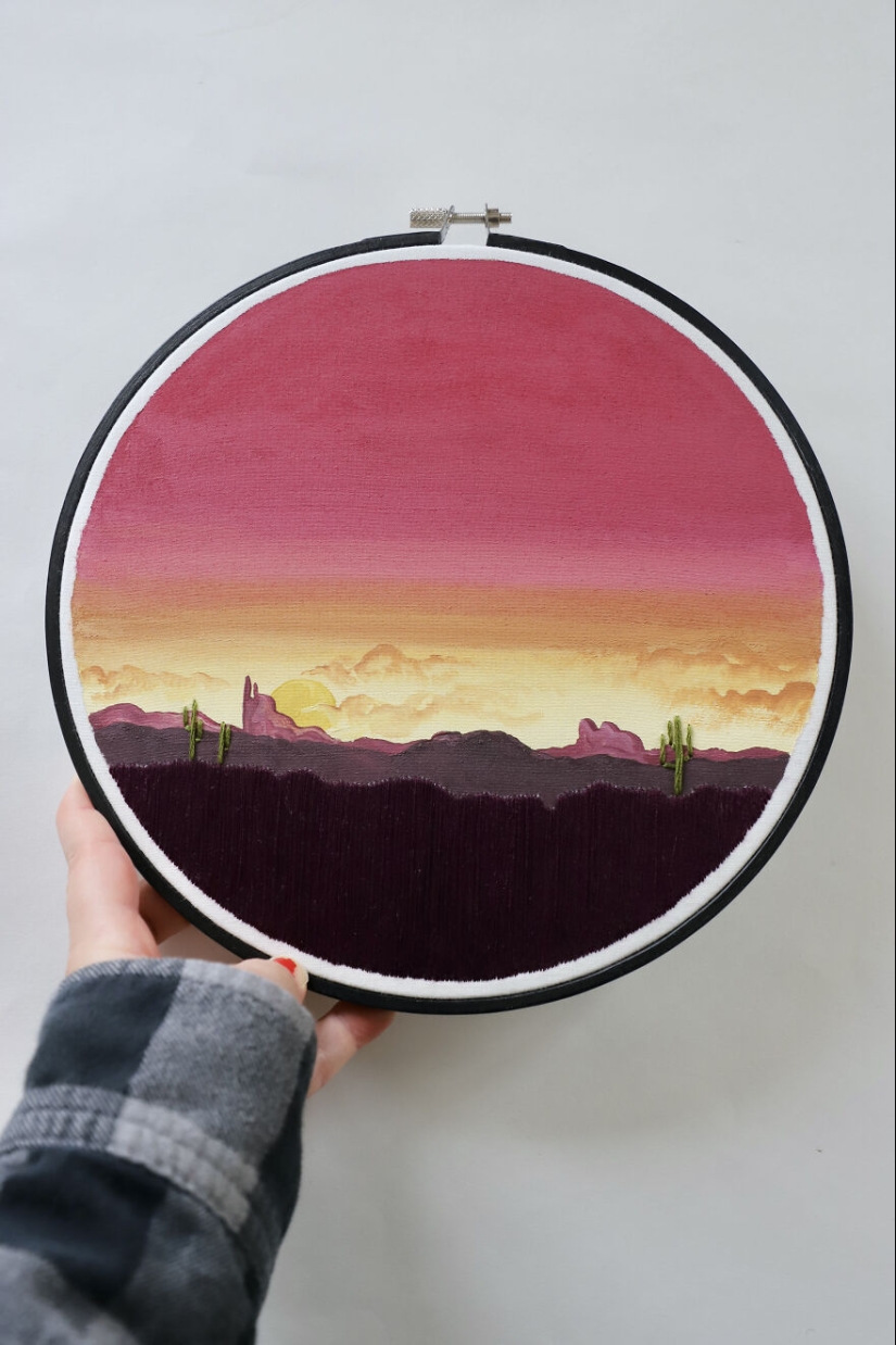 12 My Dream Of Becoming A Full-Time Artist Came True, And Here Are My Embroidery Artworks That I Created