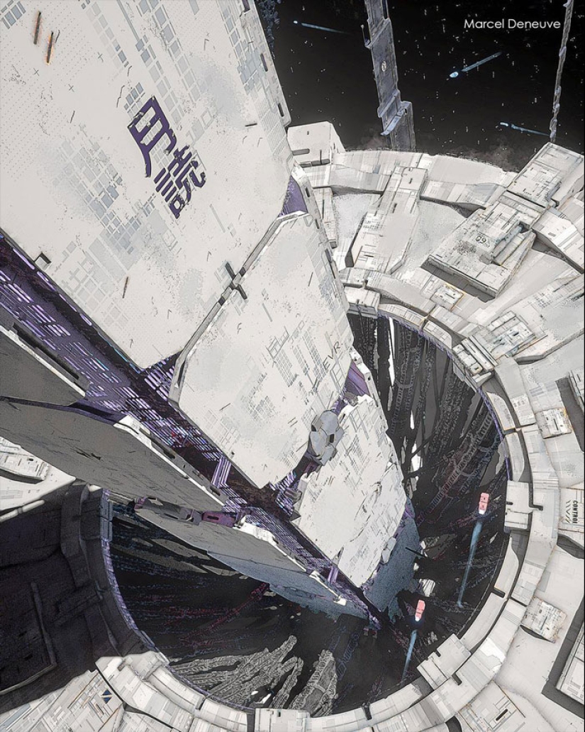 12 obras de arte sobre cómo la gente imagina el futuro, compartidas en esta comunidad en línea 12 obras de arte sobre cómo la gente imagina el futuro, compartidas en esta comunidad en línea