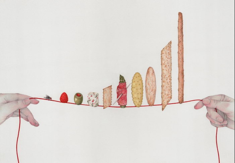 12 suaves ilustraciones de Vicki Ling