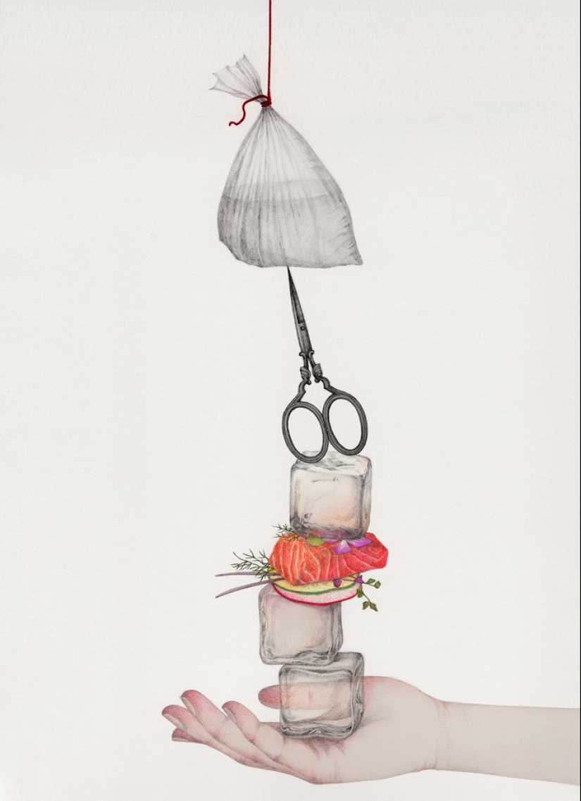 12 suaves ilustraciones de Vicki Ling