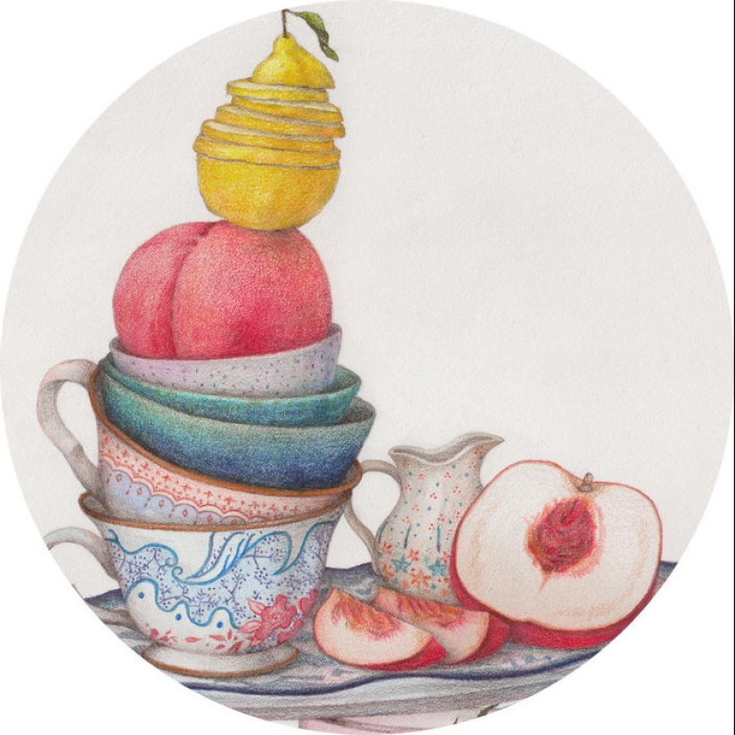12 suaves ilustraciones de Vicki Ling