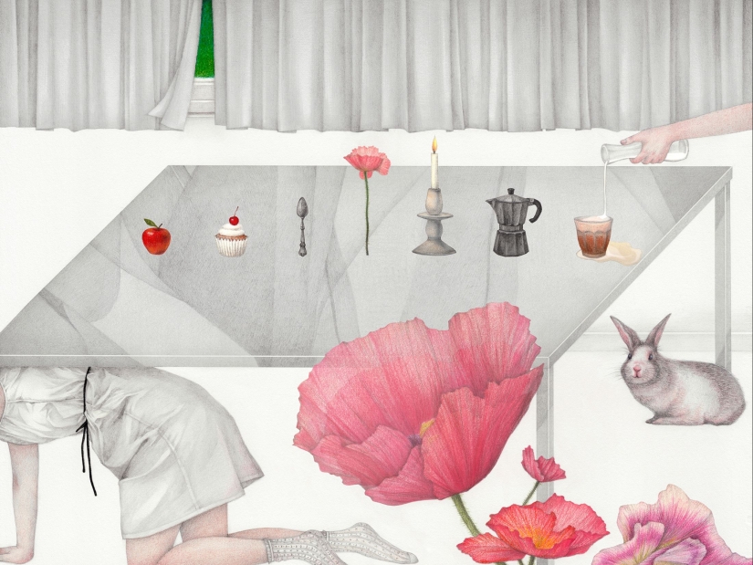 12 suaves ilustraciones de Vicki Ling