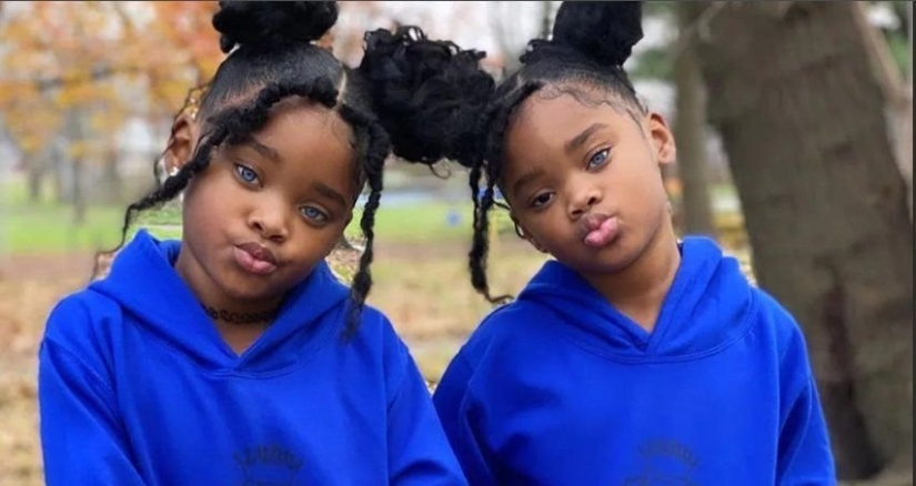 12 years have passed, twin sisters with different eye colors have grown up and become beauties