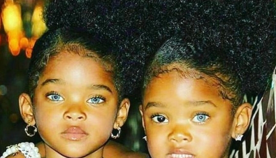 12 years have passed, twin sisters with different eye colors have grown up and become beauties