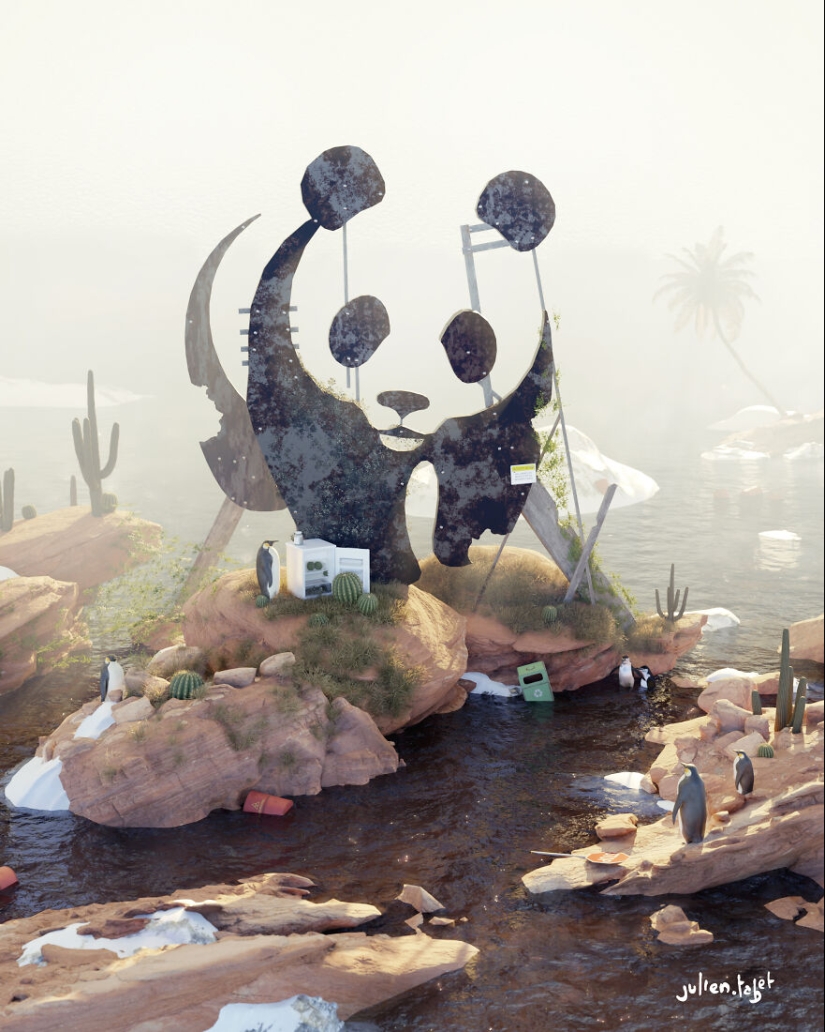 13 Images I Created Showcasing A World Where Big Brands Have Been Forgotten