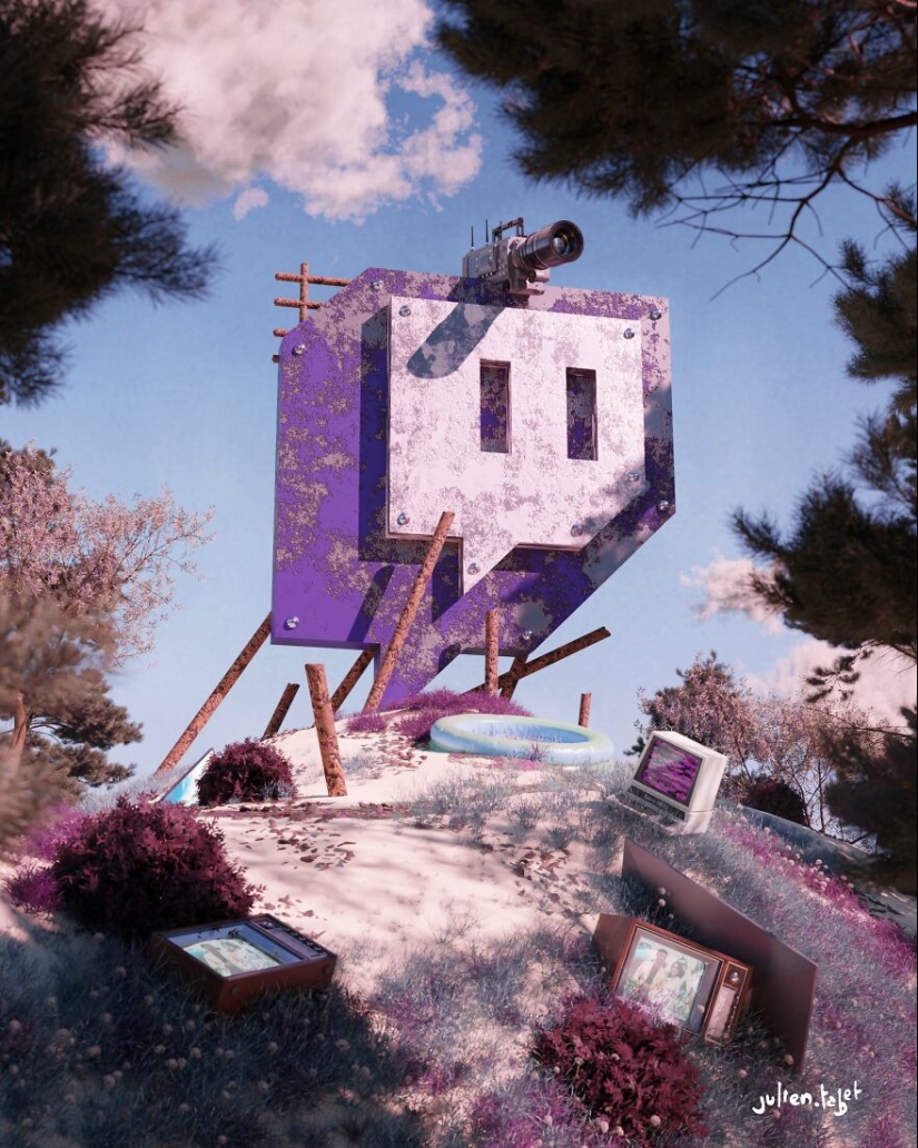 13 Images I Created Showcasing A World Where Big Brands Have Been Forgotten