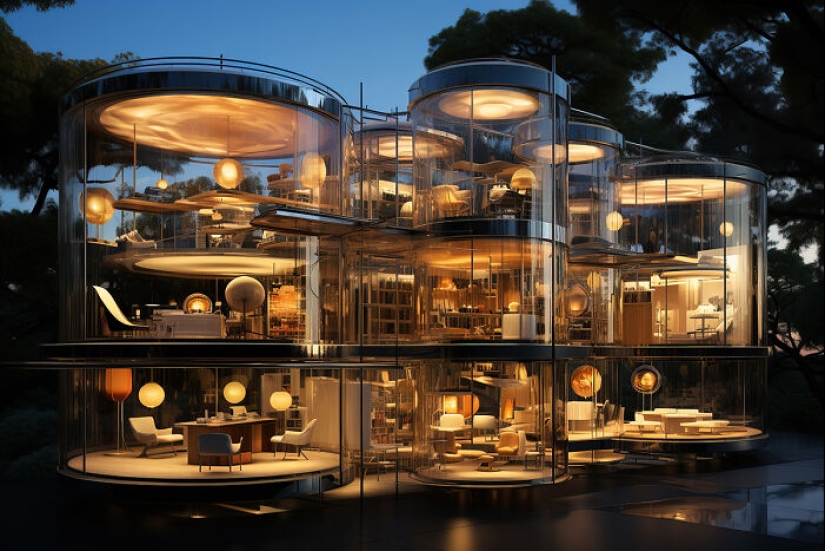 14 Homes That I Designed Inspired By The Characteristics Of Musical Instruments With The Help Of AI