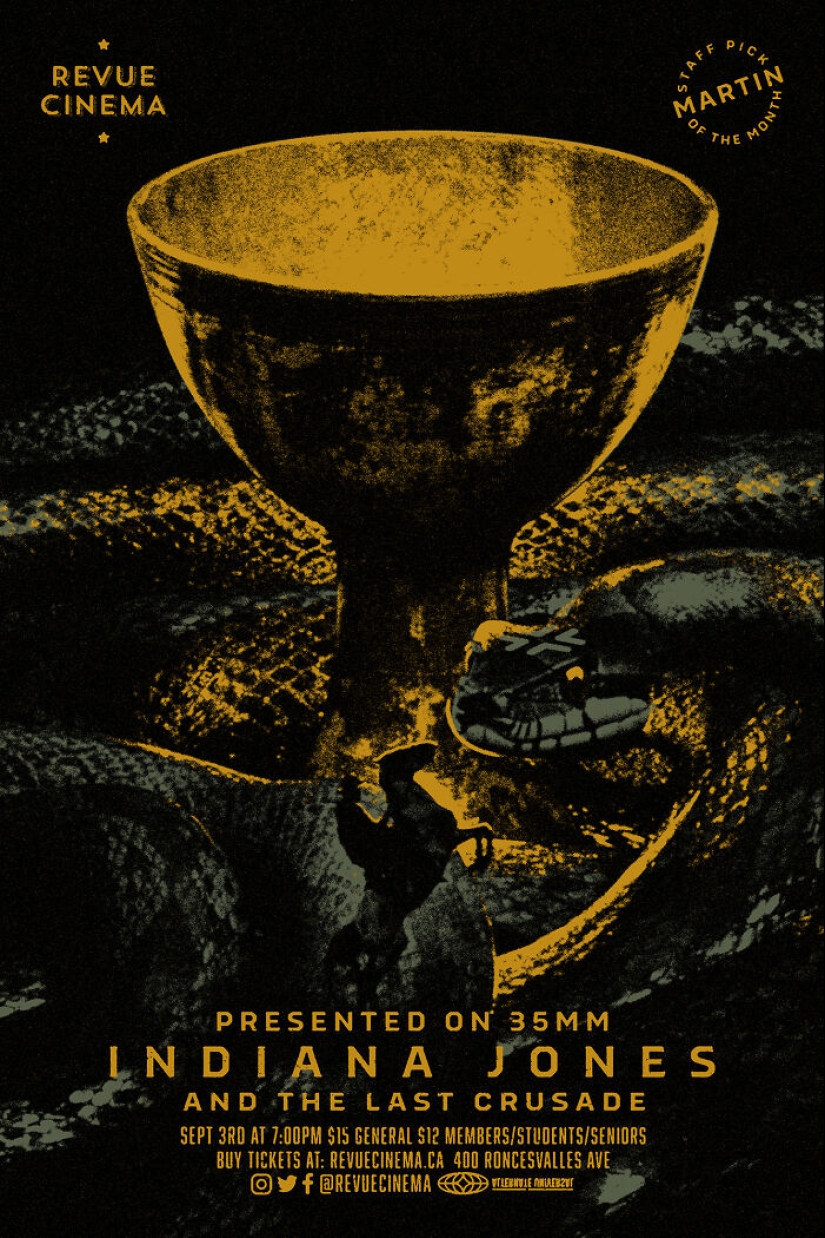 15 Alternative Movie Posters I Designed For A Local Theatre In Toronto, Canada