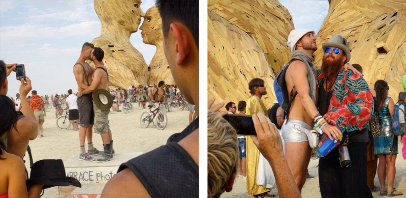 15 mandamientos de Burning Man